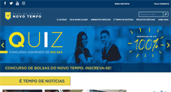 Desktop Screenshot of colegionovotempo.com.br